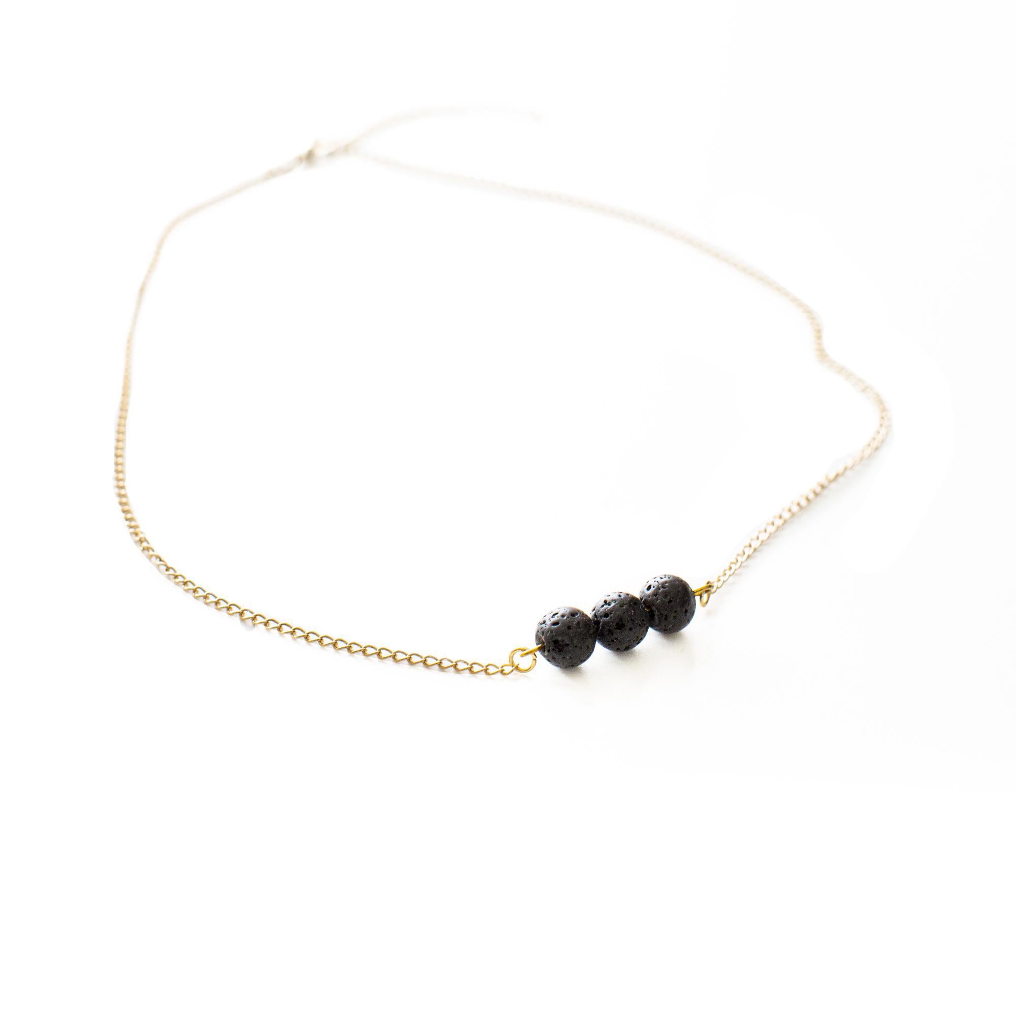 Earths Tribe | Lava Rock Diffuser Necklace